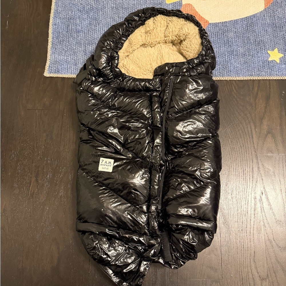 7AM ENFANT Blanket 212 Evolution, Black Polar